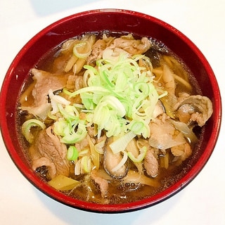 理屈抜きに旨い☆牛ごぼううどん